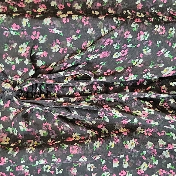 All Saints ELIANA Ditz Floral Top - Picture 4 of 10